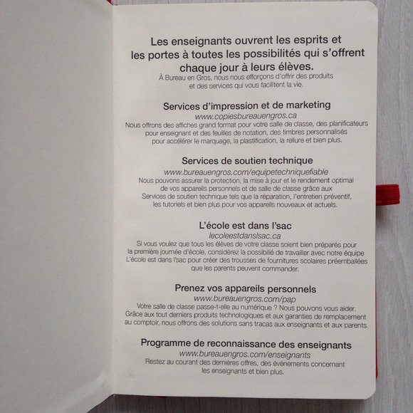 Staples - Teacher's Appreciation Notebook - Picture 3 of 5